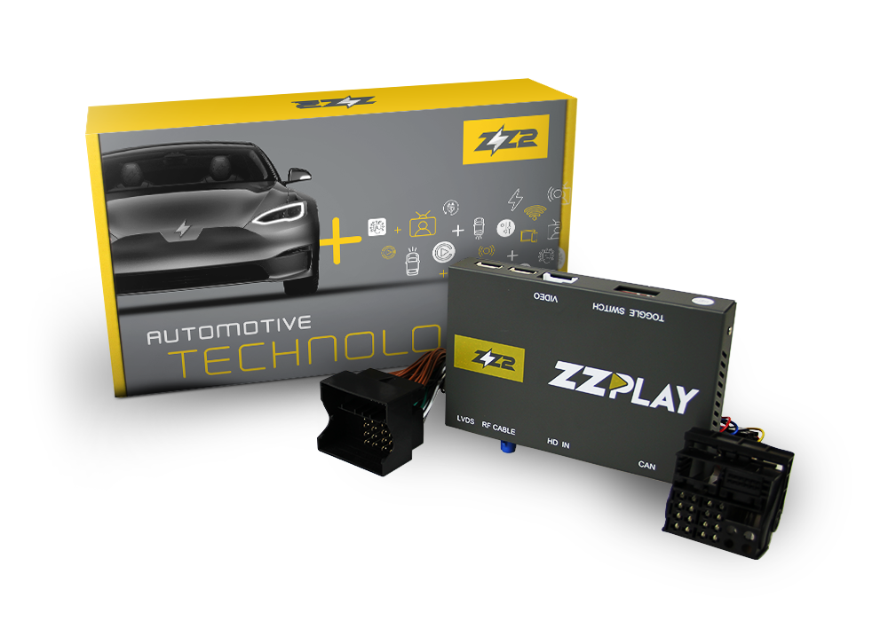 Interface Carplay / Android Auto wireless compatível com Audi equipados com rádio MIB2-8.3.