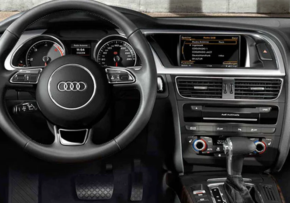 Interface Carplay / Android Auto sem fio compatível com Audi A6/A7 equipada com rádio MMI3G