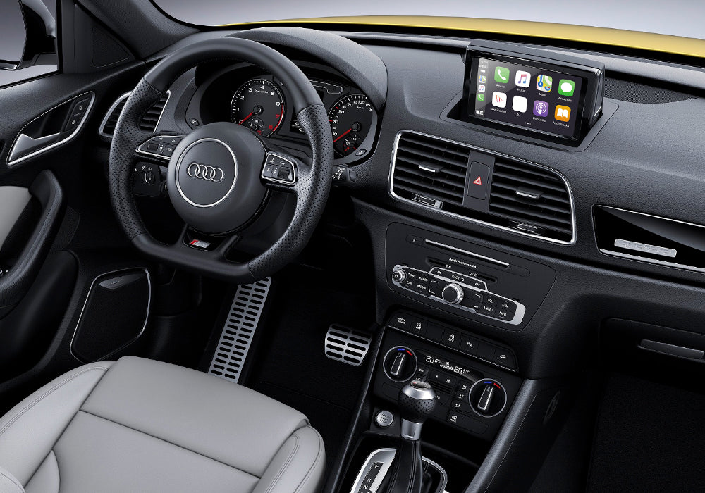 Interface CarPlay Audi Q3  Com GPS (MMI3G)