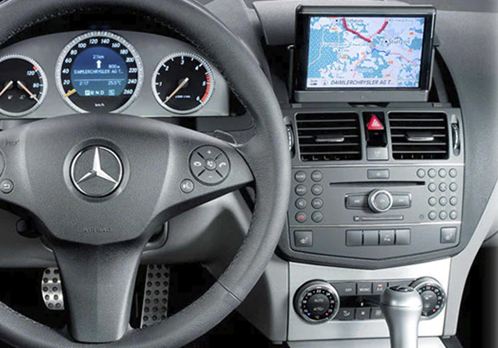 Interface CarPlay Mercedes-Benz (NTG4)